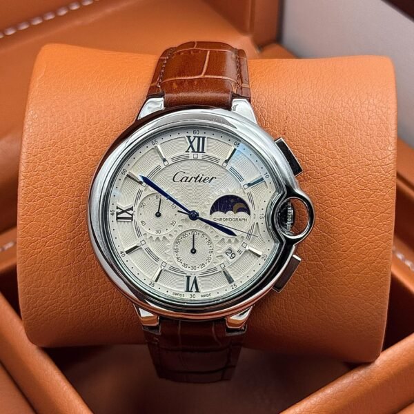 Cartier Chronograph Moon Phase Watch