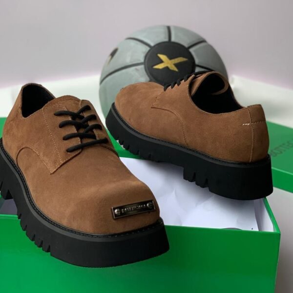 Brown Suede Shoe