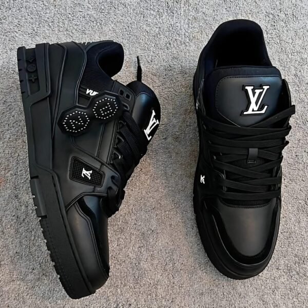 Luxury Black Lv Sneaker