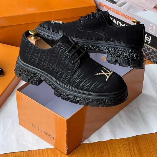 Derby Black LV Loafers