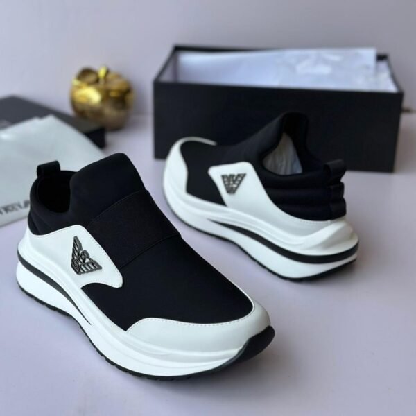 Emporio Armani Leather Sneakers