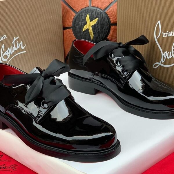 Luxury Black Leather Shoe