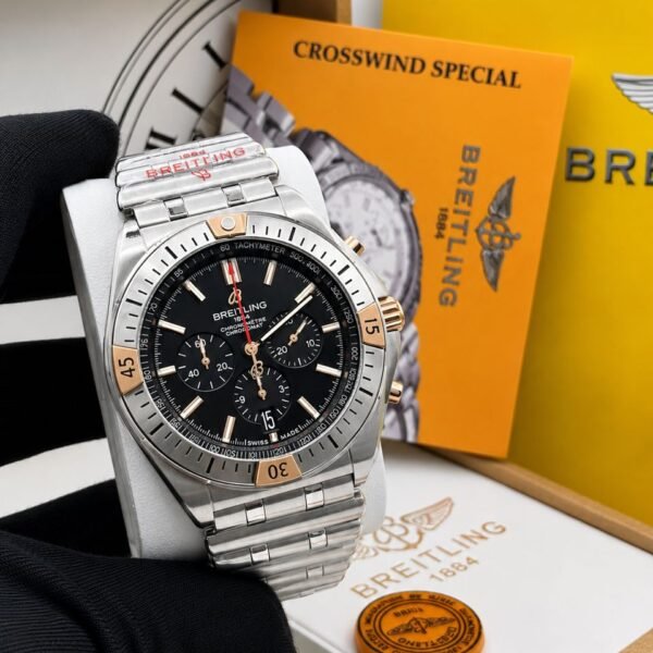 BREITLING CHAIN CHRONOGRAPH WATCH