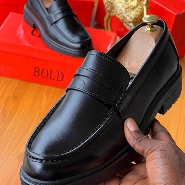 Quality Black Leather Shoe