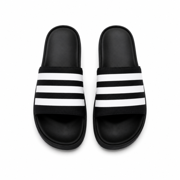 Stripe Comfort Slides