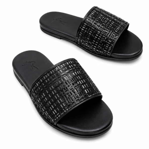 Woven Luxury Slides