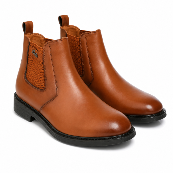 Classic Tan Chelsea Ankle Boots